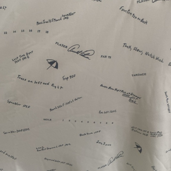 White Arnold Palmer Puma Golf polo crazy soft fabric! - Picture 5 of 12